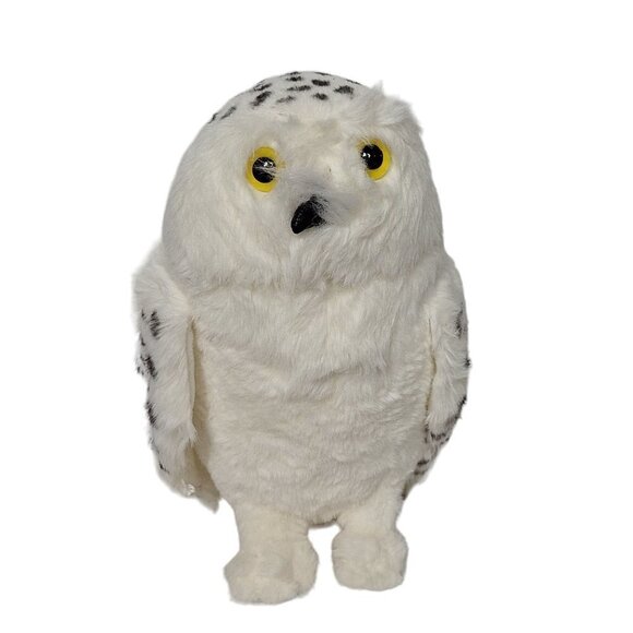 Harry Potter Hedwig White Messenger Owl Spotted Plush Stuffed Animal 2018 9.25" - Picture 1 of 6
